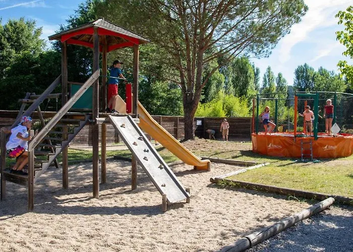 Mobil Confortable Avec Terrasse, 2 - Api-1-52-1006 Kamp alanı *